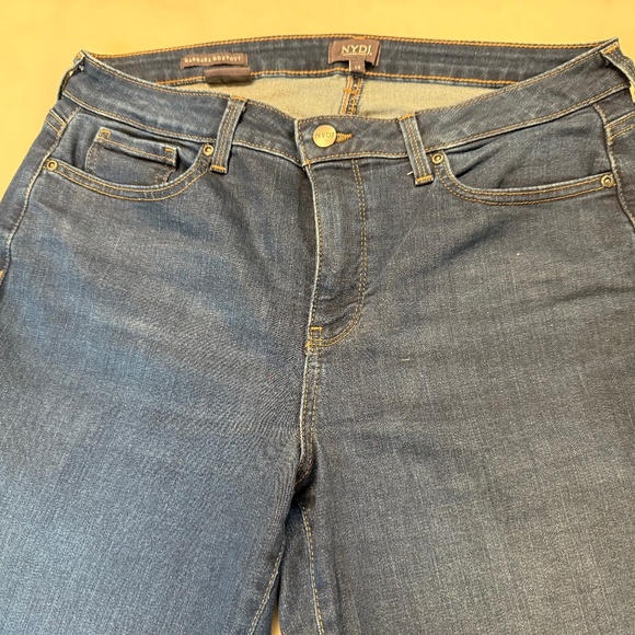NYDJ Women’s Jeans, Marilyn Straight, LiftXTuck Tech, Size 8 X 30” inseam - Picture 1 of 6